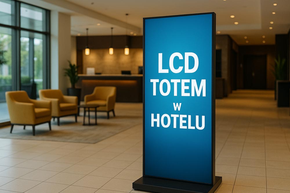 ile ksoztuje totem i infokiosk